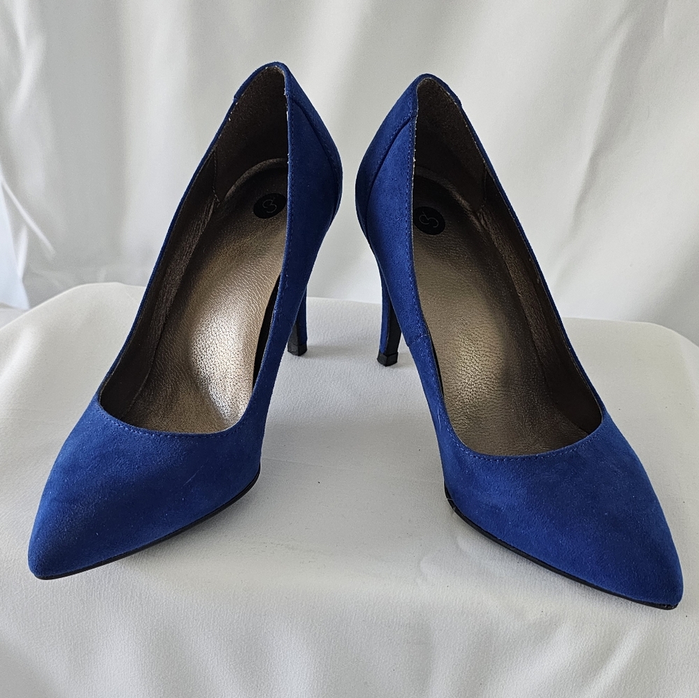 Elegant Blue Women's Heels